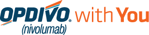 Logo for the OPDIVO with You program